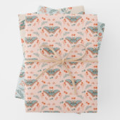 Flutende Momente: Moth Magic Geschenkpapier Set (Beispiel)