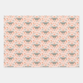 Flutende Momente: Moth Magic Geschenkpapier Set