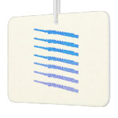 Flutes Pattern Blue Music Autolufterfrischer (Links)