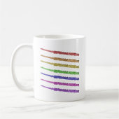 Flutes Rainbow Kaffeetasse (Links)