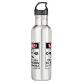 Flutfläche Edelstahlflasche (Vorderseite)