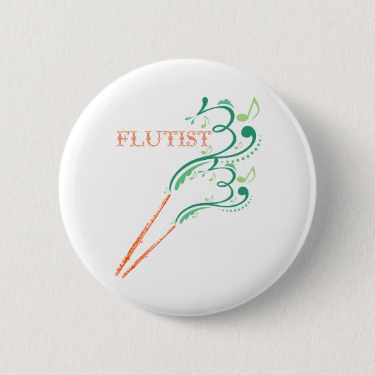 Flutist Button (Vorderseite)