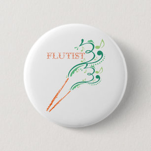 Flutist Button