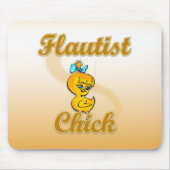 Flutist Chick Mousepad (Vorne)