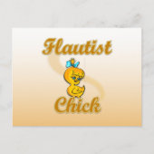 Flutist Chick Postkarte (Vorderseite)