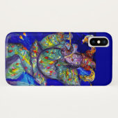 FLUTIST IN BLAU / Venezianische Karnevalsnacht Case-Mate iPhone Hülle (Rückseite (Horizontal))