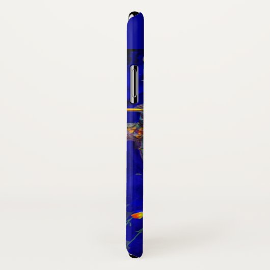 FLUTIST IN BLAU / Venezianische Karnevalsnacht Case-Mate iPhone Hülle (Hinten/Rechts)