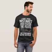 Flutist S2 Flute Player (158) T-Shirt (Vorne ganz)