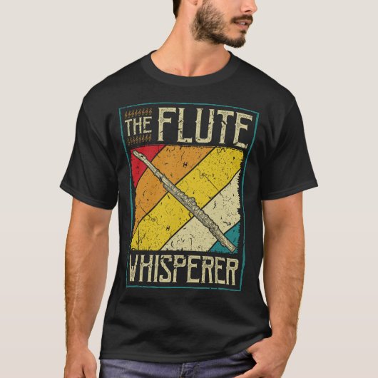 Flutist S2 Flute Player (177) T-Shirt (Vorderseite)