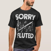 Flutist S2 Flute Player (289) T-Shirt (Vorderseite)