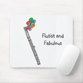 Flutist und fabelhaftes Mousepad (Mit Mouse)
