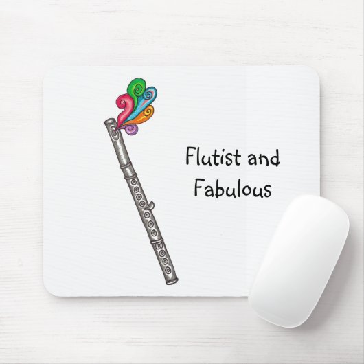Flutist und fabelhaftes Mousepad (Mit Mouse)