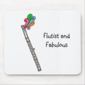 Flutist und fabelhaftes Mousepad (Vorne)