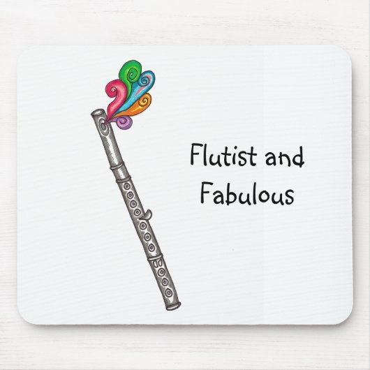 Flutist und fabelhaftes Mousepad (Vorne)