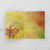 FLUTISTPORTRAIT / Venezianische Maskierung Karte (Innenseite)