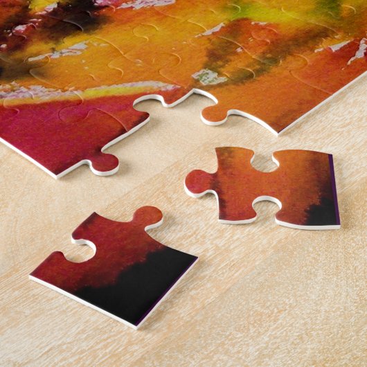 FLUTISTPORTRAIT / Venezianische Maskierung Puzzle (Seite)