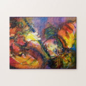 FLUTISTPORTRAIT / Venezianische Maskierung Puzzle (Horizontal)