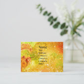 FLUTISTPORTRAIT / Venezianische Maskierung Visitenkarte (Stehend Vorderseite)