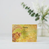 FLUTISTPORTRAIT / Venezianische Maskierung Visitenkarte (Stehend Vorderseite)