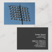 Flutlicht Visitenkarte (Vorne/Hinten)