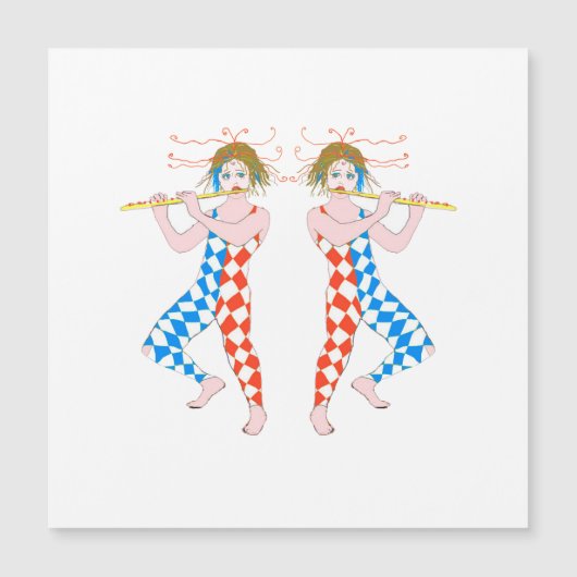 Flutmänner Magnetkarte (Vorderseite)