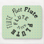 Flutspiraltext Mousepad (Vorne)