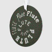 Flutspiraltext Ornament (Vorderseite)