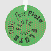 Flutspiraltext Ornament (Rückseite)