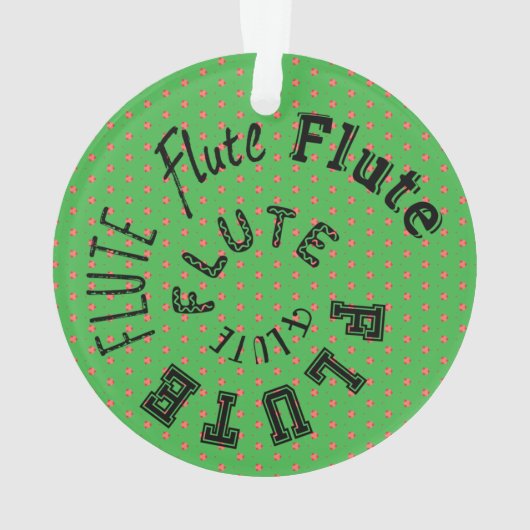 Flutspiraltext Ornament (Rückseite)