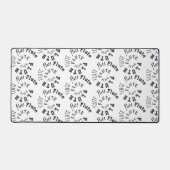 Flutspiraltext Schreibtischunterlage (Vorderseite)