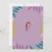 Flutter auf einer anderen Einladungskarte (Rückseite)