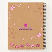 "Flutter & Blüh: Ein Journal für Positivität Notizblock (Rückseite)