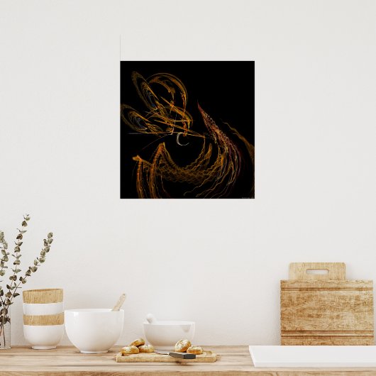 Flutter Bye Poster (Küche)