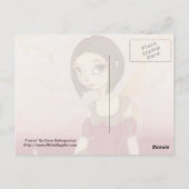 Flutter - Fairy PostCard Postkarte (Rückseite)