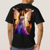 "Flutter & Fliegen: Schönes Schmetterlingsdesign-T T-Shirt (Rückseite)