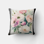 Flutter & Grace: Elegante Butterfly-T - Shirt-Desi Kissen (Rückseite)