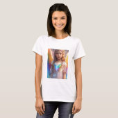"Flutter in Style" oder "Flüge der Eleganz" T-Shirt (Vorne ganz)