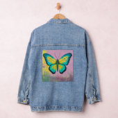 "Flutter in Style" oder "Flügel der Eleganz" Jeansjacke (Hangar)