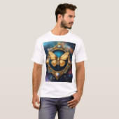 "Flutter in Style" oder "Flügel der Eleganz" T-Shirt (Vorne ganz)