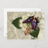 Flutter Magic Postcard Postkarte (Vorne/Hinten)