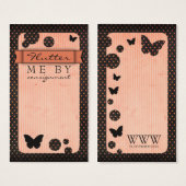 Flutter mir, indem du Karten hast (Vorne & Hinten)