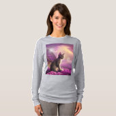Flutter- Mytt Kitty ( LS-Shirt) T-Shirt (Vorne ganz)