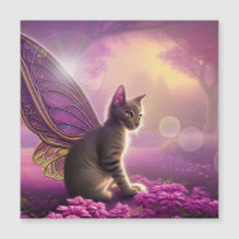 Flutter Mytt Kitty-Magnet