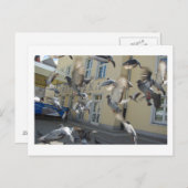 Flutter Postkarte (Vorne/Hinten)