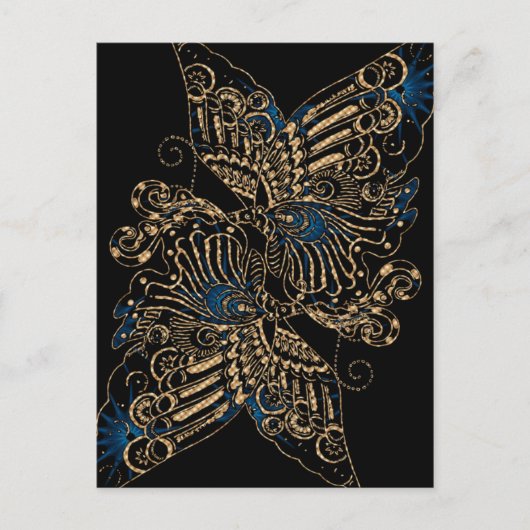 Flutter Postkarte (Vorderseite)