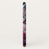 Flutter & Sparkle: Pink Butterfly iPhone Case (Hinten/Links)