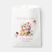 Flutter und Twirl Fairy Birthday Party Fvor Bag Geschenktütchen (Vorderseite)