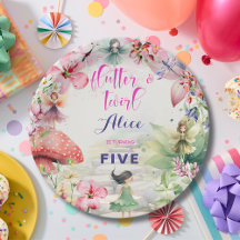 Flutter und wirbeln Blumengarten Geburtstag