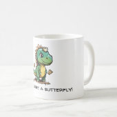 Flutter wie ein Schmetterling Kaffeetasse (VorderseiteRechts)