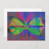 Flutterbeere Postkarte (Vorne/Hinten)